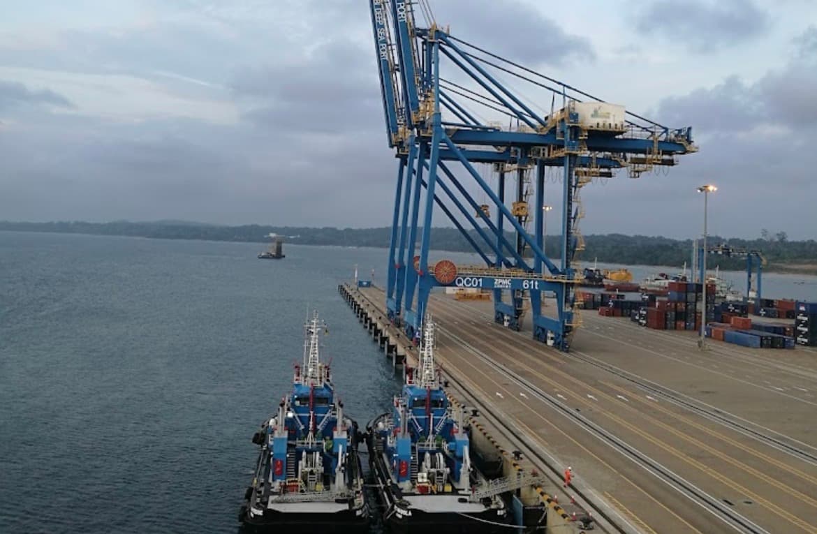 Logistique portuaire : Kribi franchit un nouveau cap avec l’escale du CMA CGM Zephyr